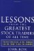 Image of Lessons from the Greatest Stock Traders of All Time by John Boik